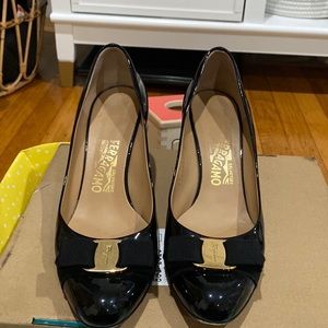 Ferragamo heels 8.5